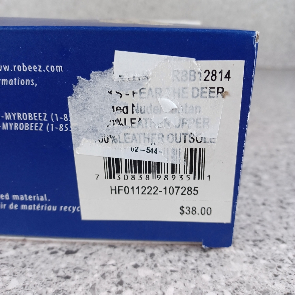 NBA Milwaukee Bucks Robeez Infant Baby Soft Shoes 0-6 months or 12-18 months - Picture 13 of 13